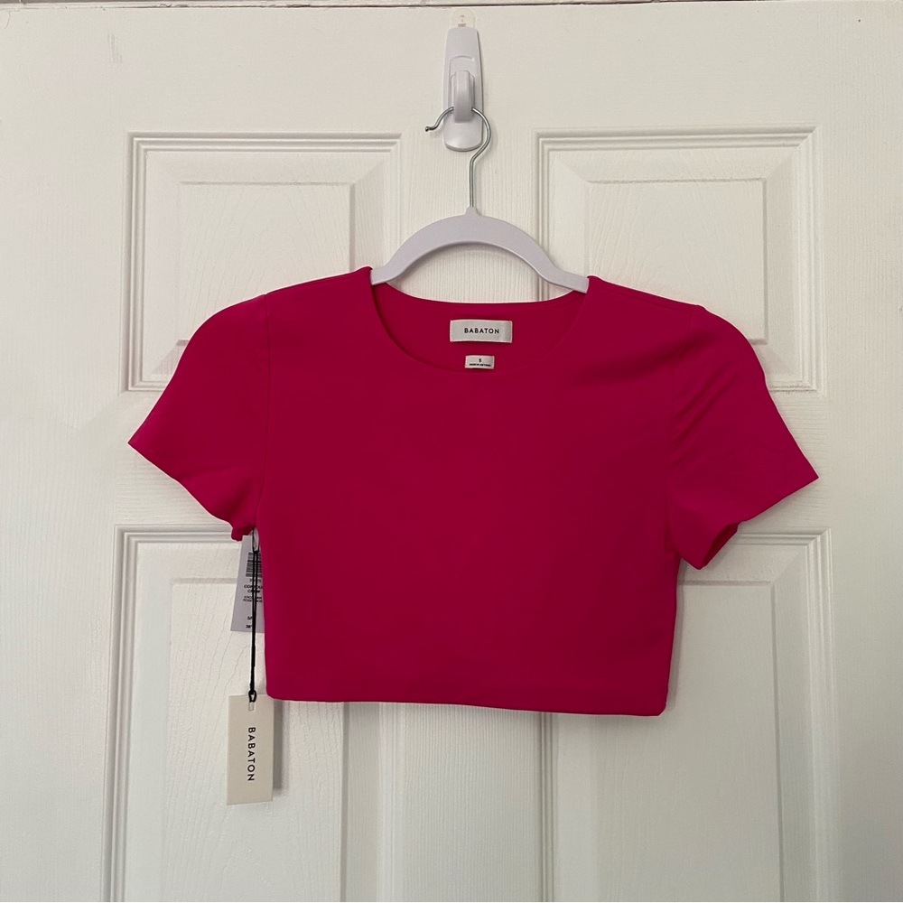 Aritzia Babaton CONTOUR CREW RIBCAGE T-SHIRT